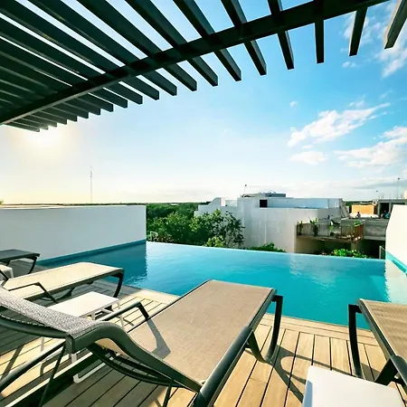 Stylish One Bedroom For Up To 4 People At Aldea Zama